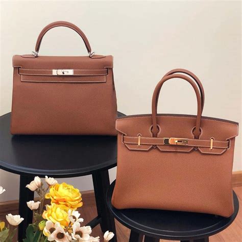 hermes birkin side by side